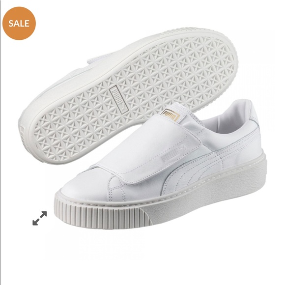 puma shoes white color